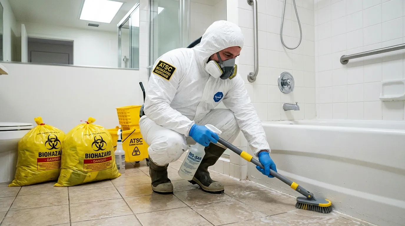 Decontamination equipment deployed for Blood Cleanup in Londonderry